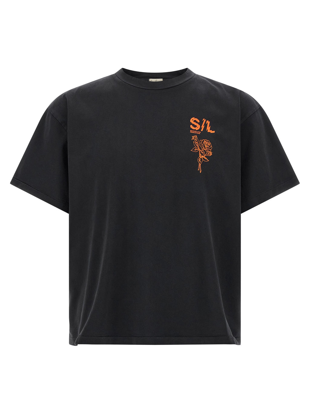 Black Cotton T-Shirt