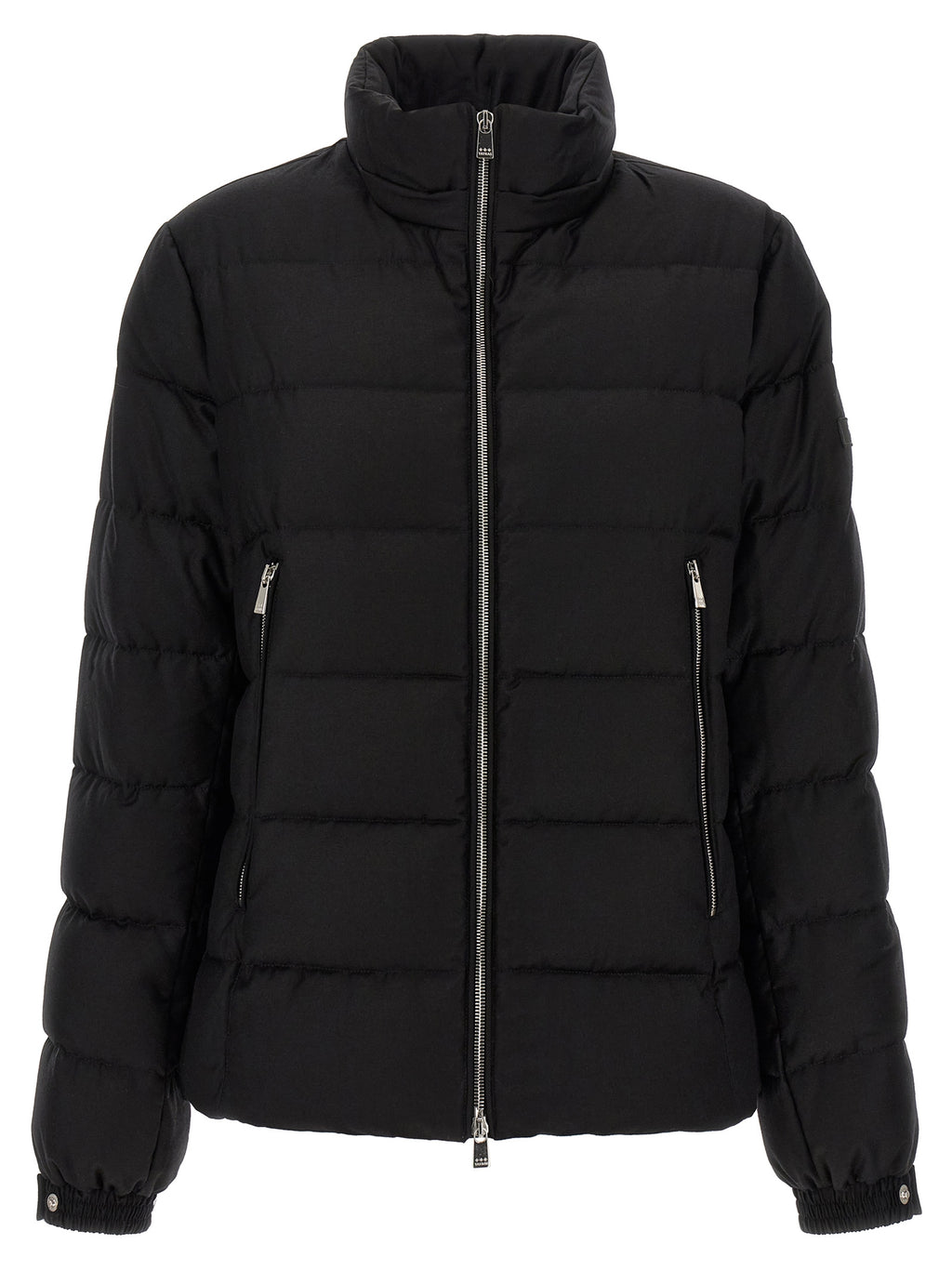 Tatras Black Wool Long Jacket