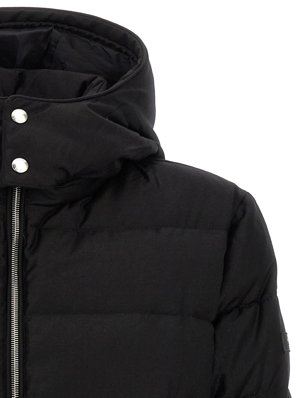 Tatras Black Wool Long Jacket