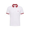 White Cotton Men Polo