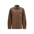 Brown Denim Shirt