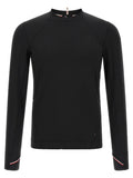 Black Polyester Cardigan