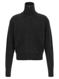 Gray Wool Cardigan