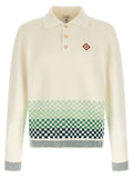 Bicolor Cotton Polo Shirt