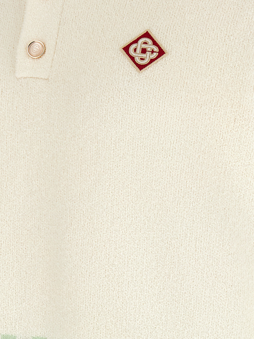 Bicolor Cotton Polo Shirt