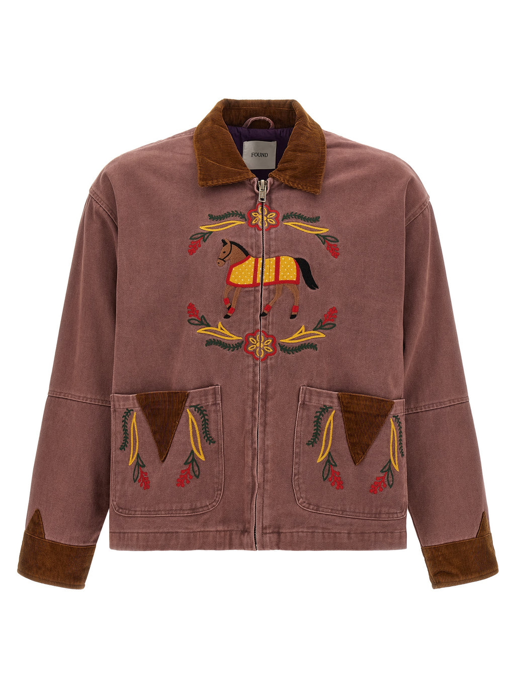 Multicolor Cotton Denim Jacket