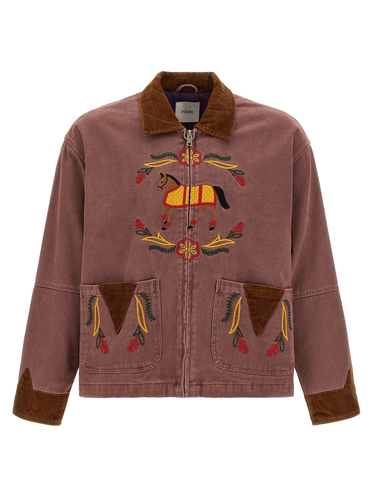 Multicolor Cotton Denim Jacket