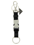 Black Stainless Steel Keychain