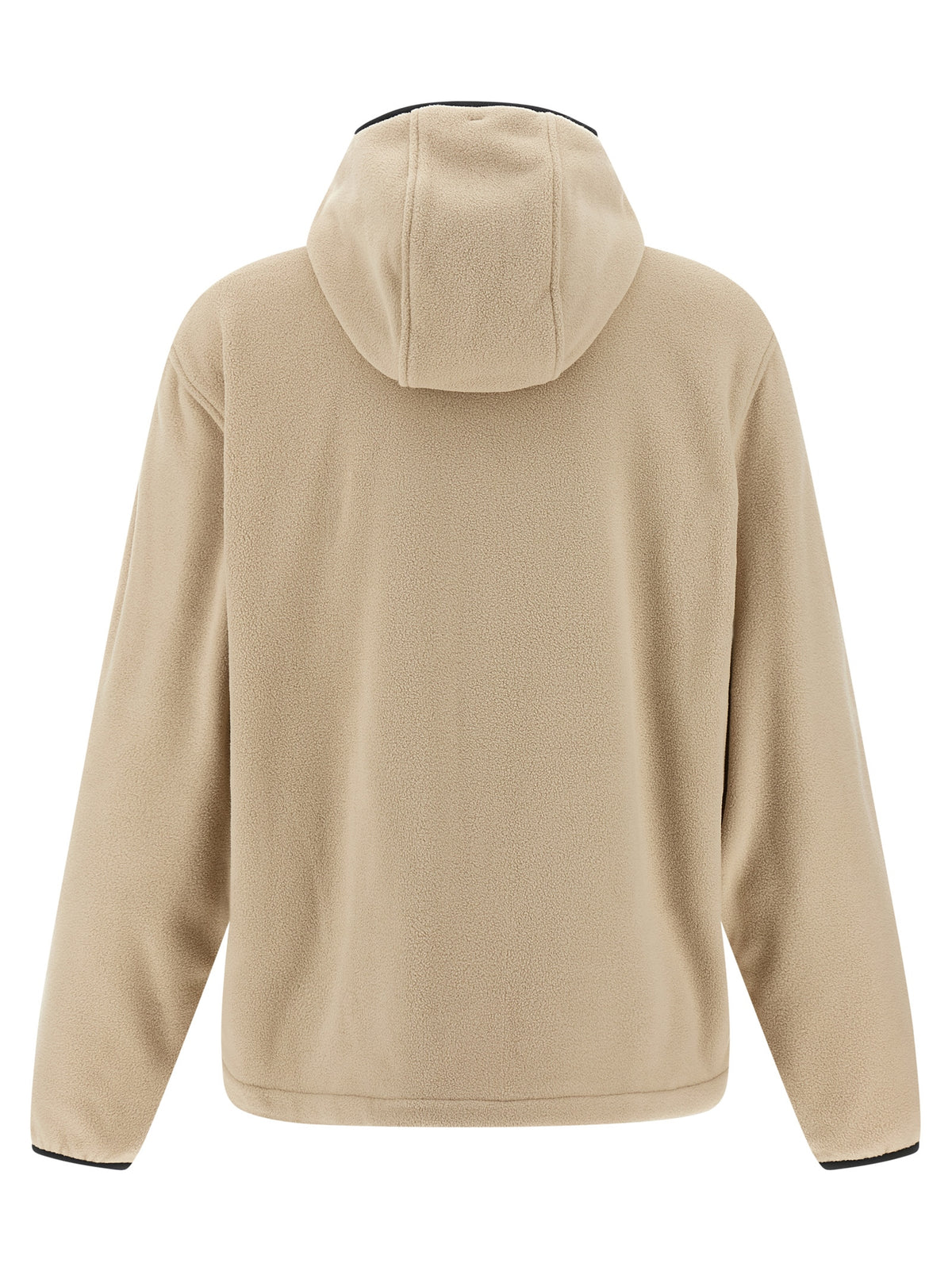 Beige Polyester Shell Jacket