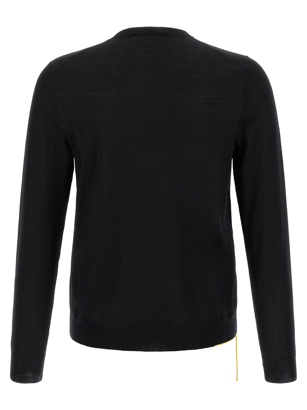 Black Virgin Wool Cardigan