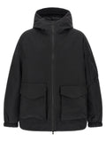 Black Recycled Polyester Shell Jacket