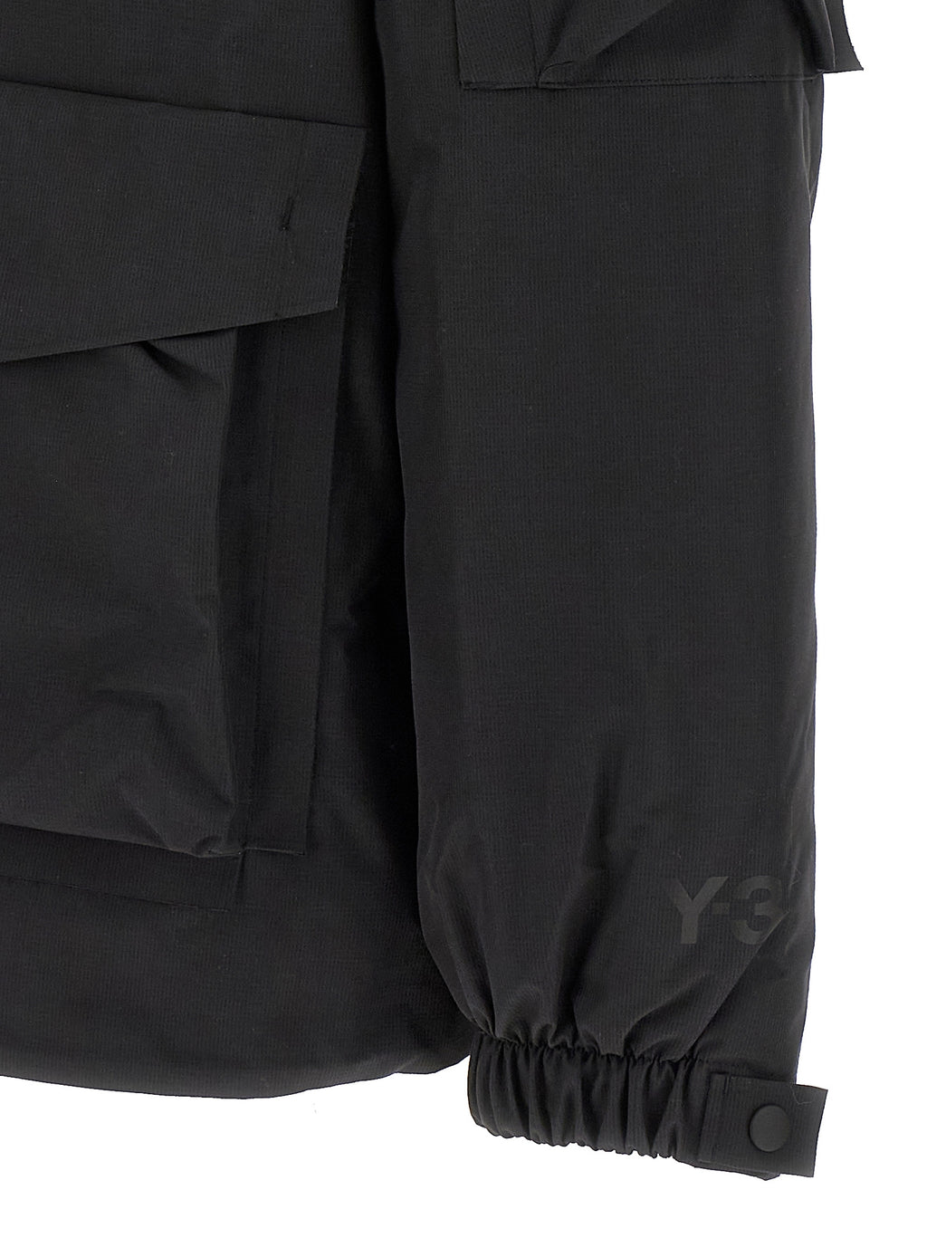 Black Recycled Polyester Shell Jacket