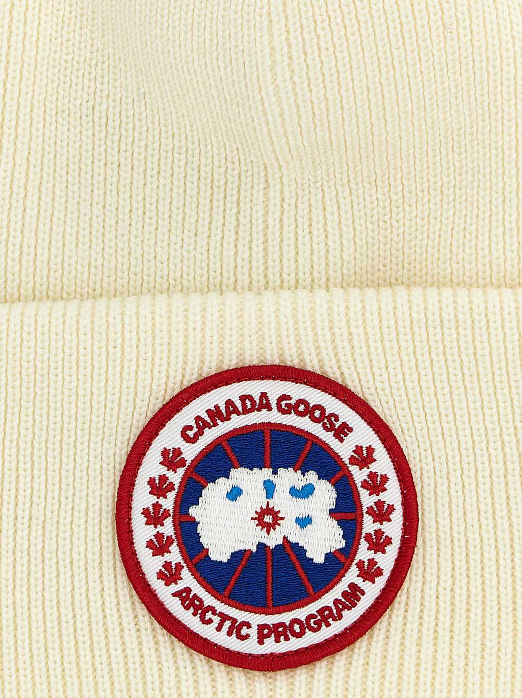 White Wool Beanie