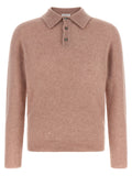 Multicolor Cashmere Polo Shirt