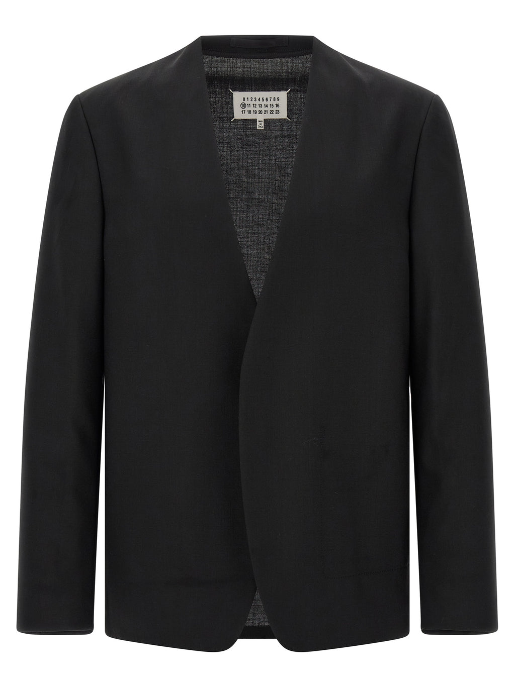 Black Virgin Wool Blazer