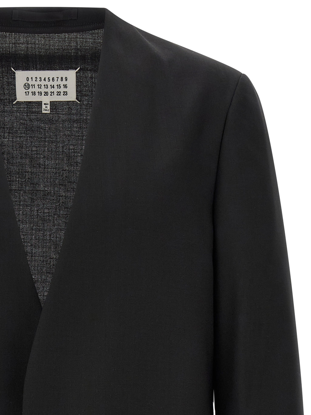 Black Virgin Wool Blazer