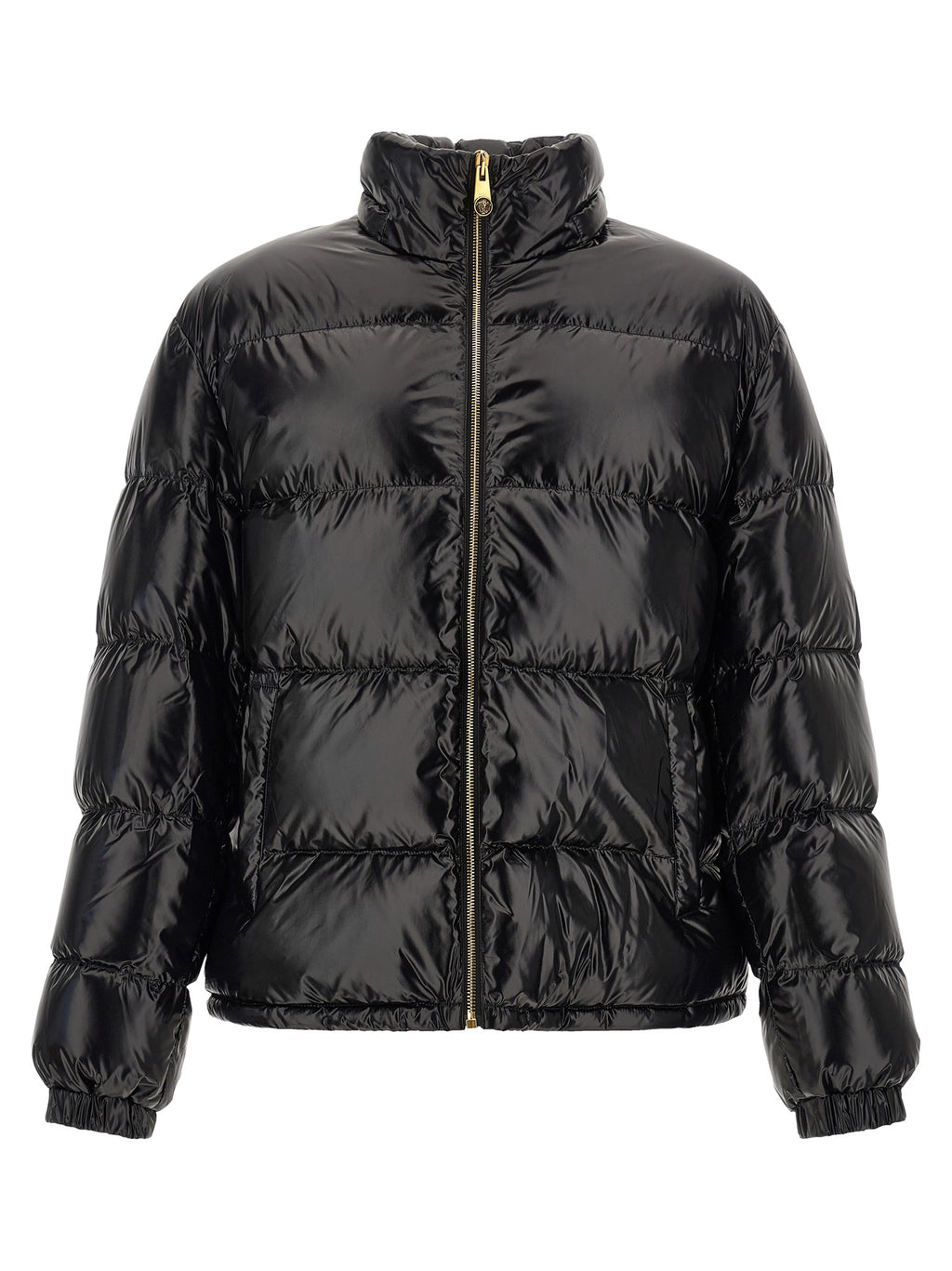 Black Nylon Full-Length Jacket