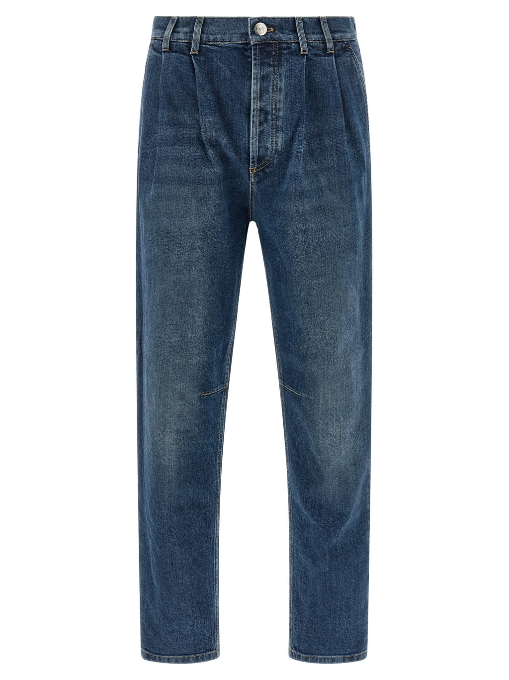Blue Cotton Jeans Denim