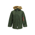 Bicolor Nylon Parka