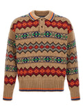 Multicolor Wool Cardigan