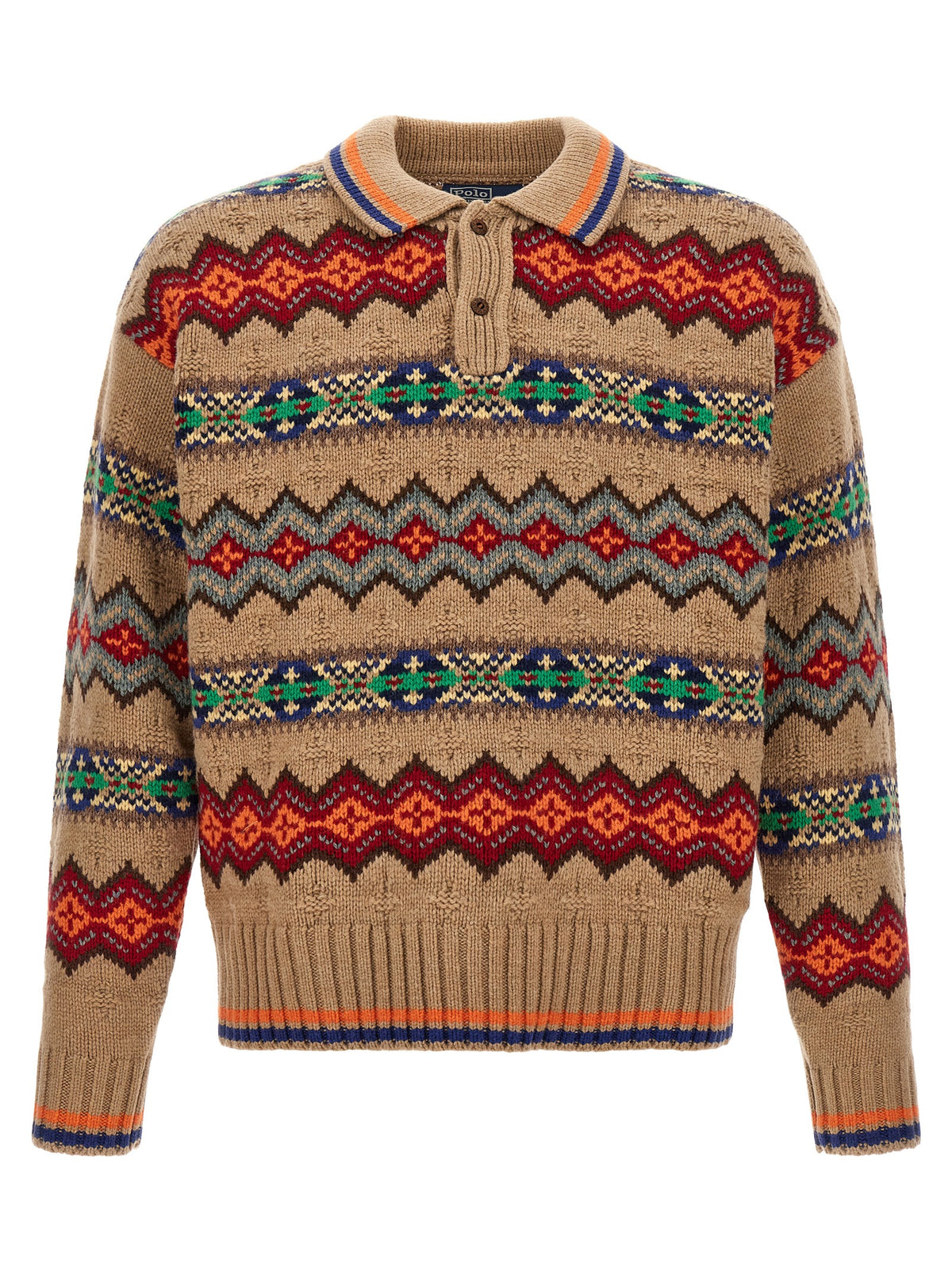 Multicolor Wool Cardigan