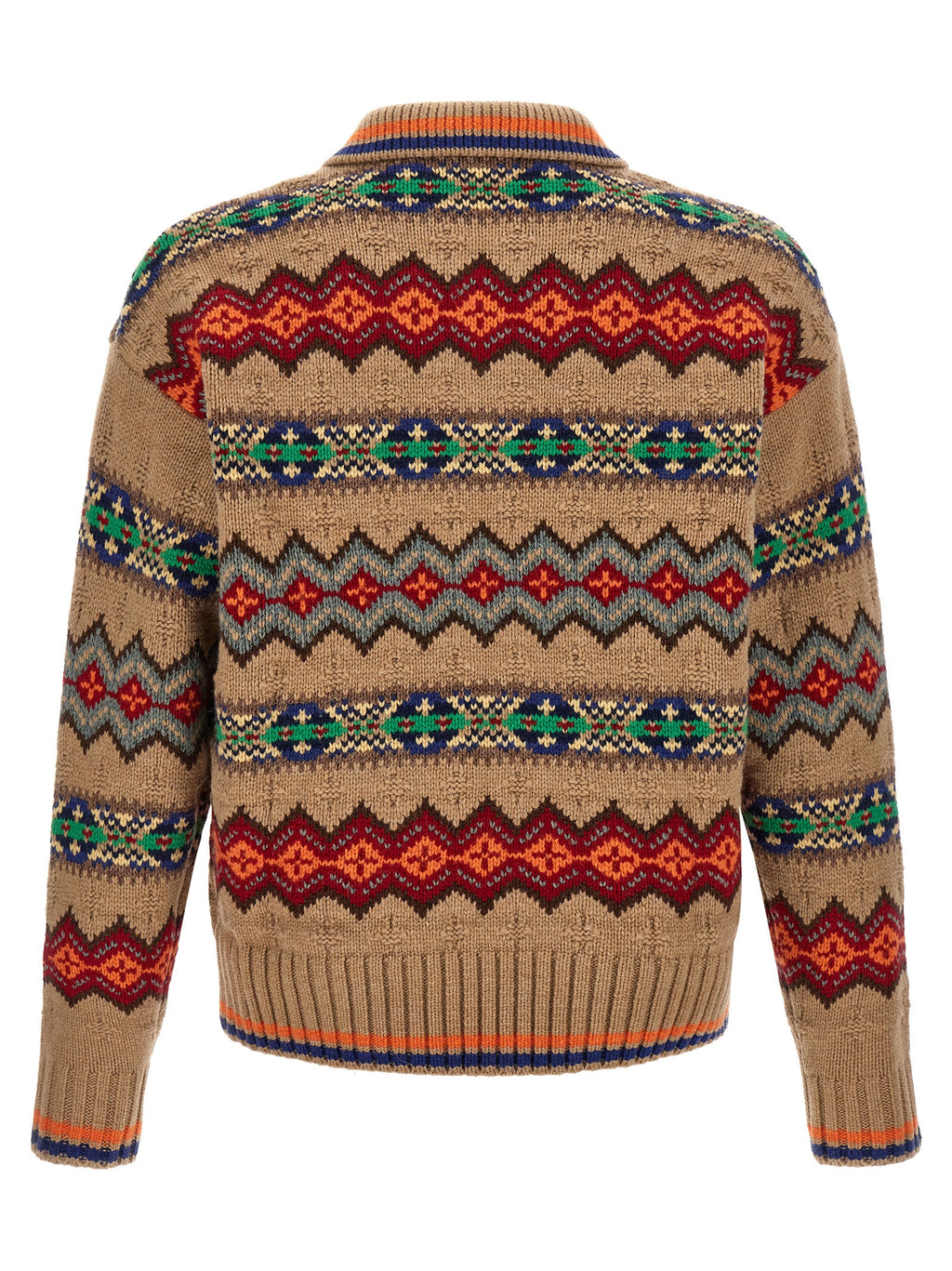 Multicolor Wool Cardigan