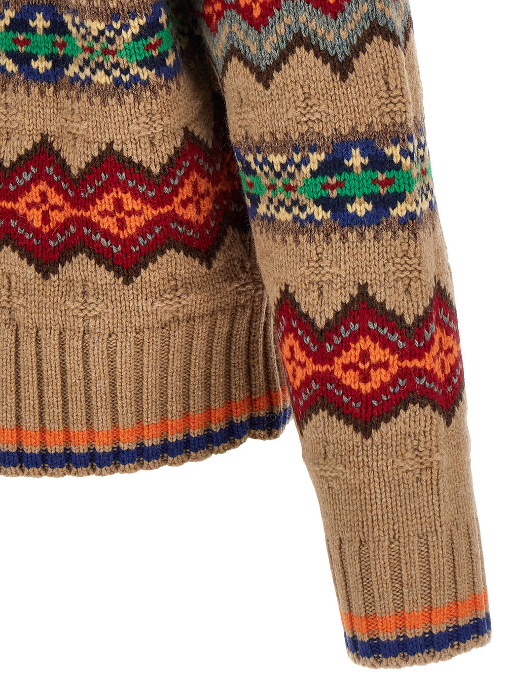 Multicolor Wool Cardigan