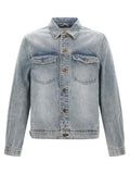 Blue Cotton Denim Jacket