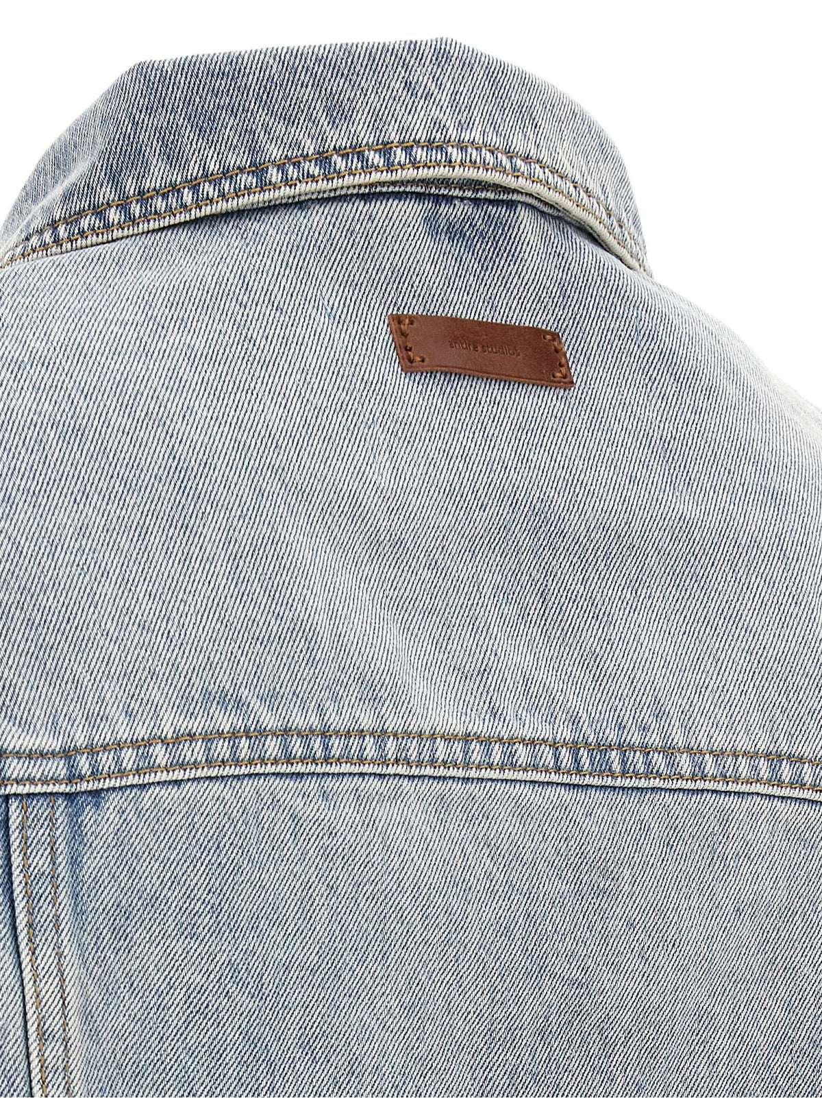 Blue Cotton Denim Jacket