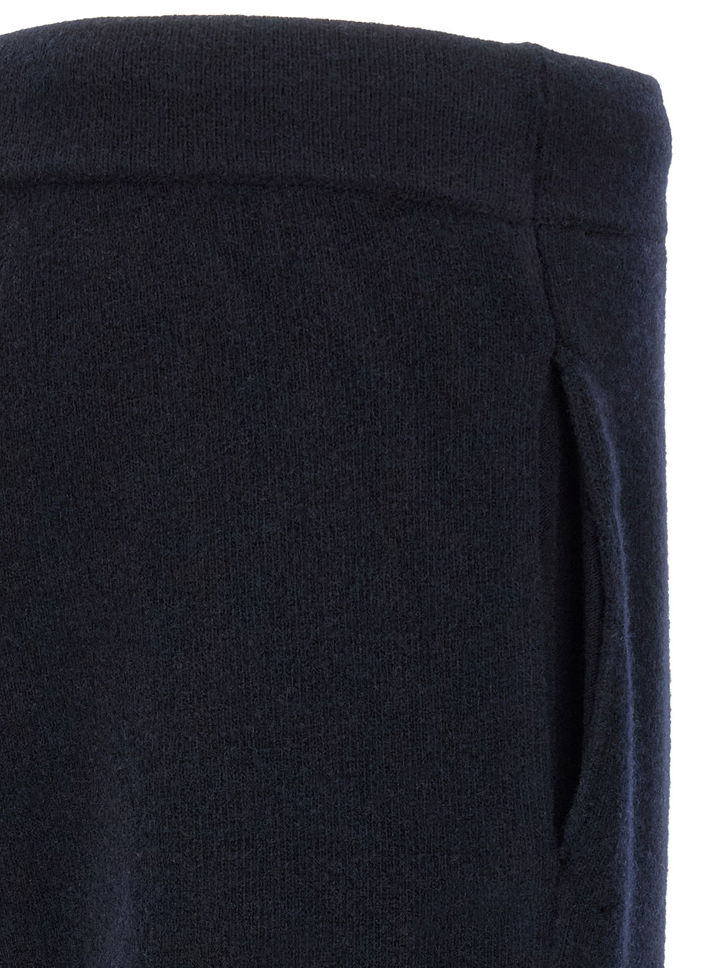 Blue Merino Wool Joggers (Workout Pants)