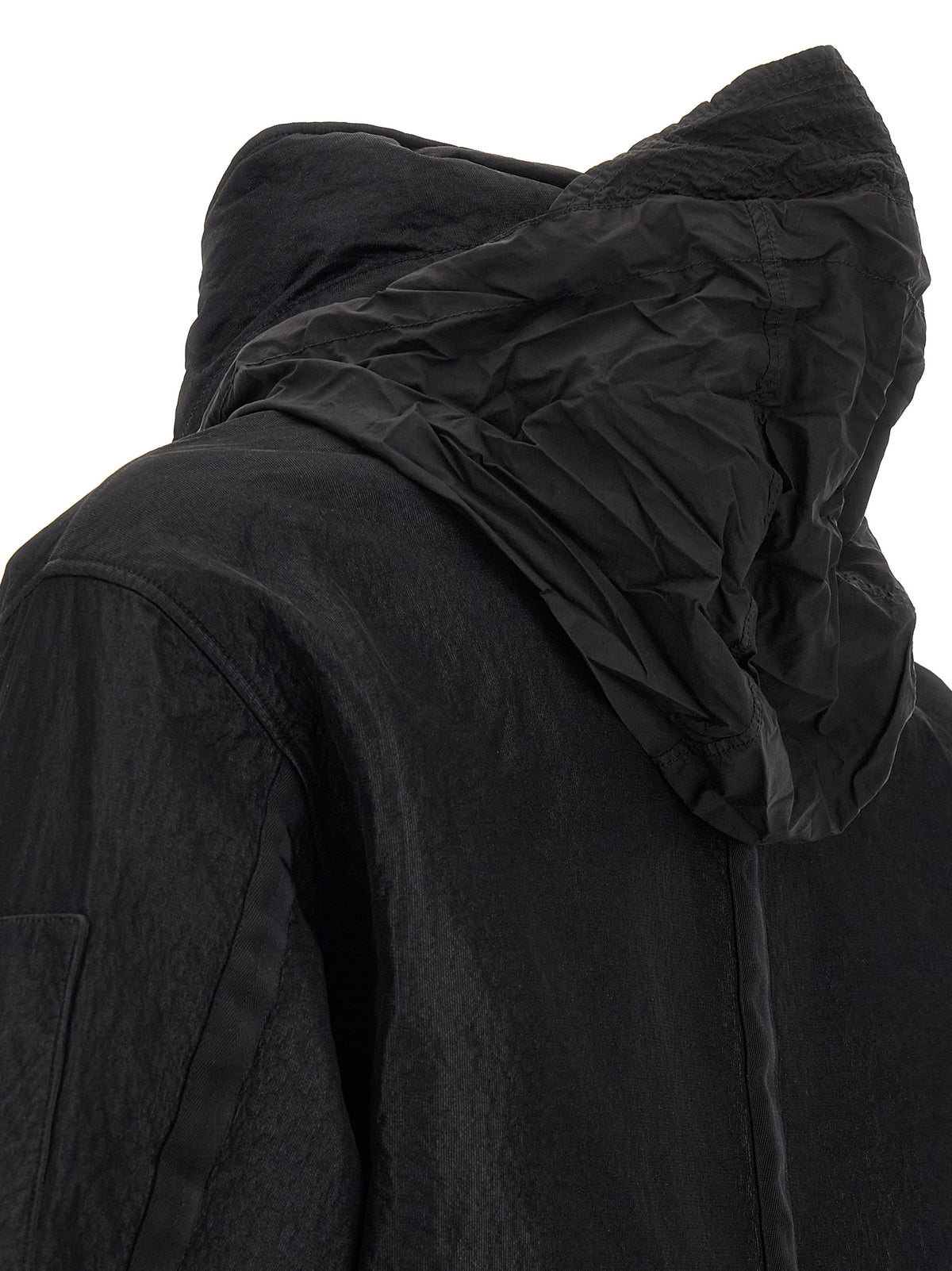 Black Polyamide Shell Jacket
