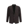 Brown Wool Oves Aries Blazer