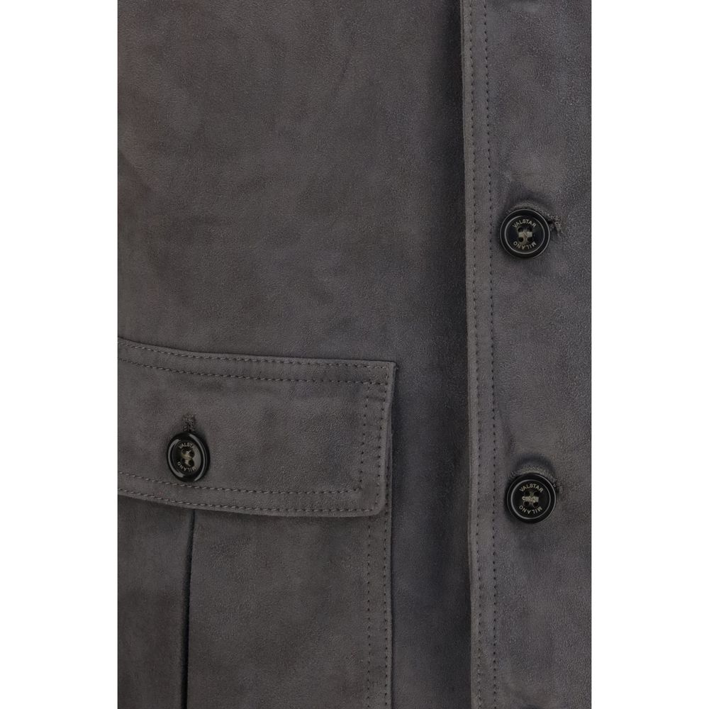 Brown Calf Leather Bos Taurus Bomber