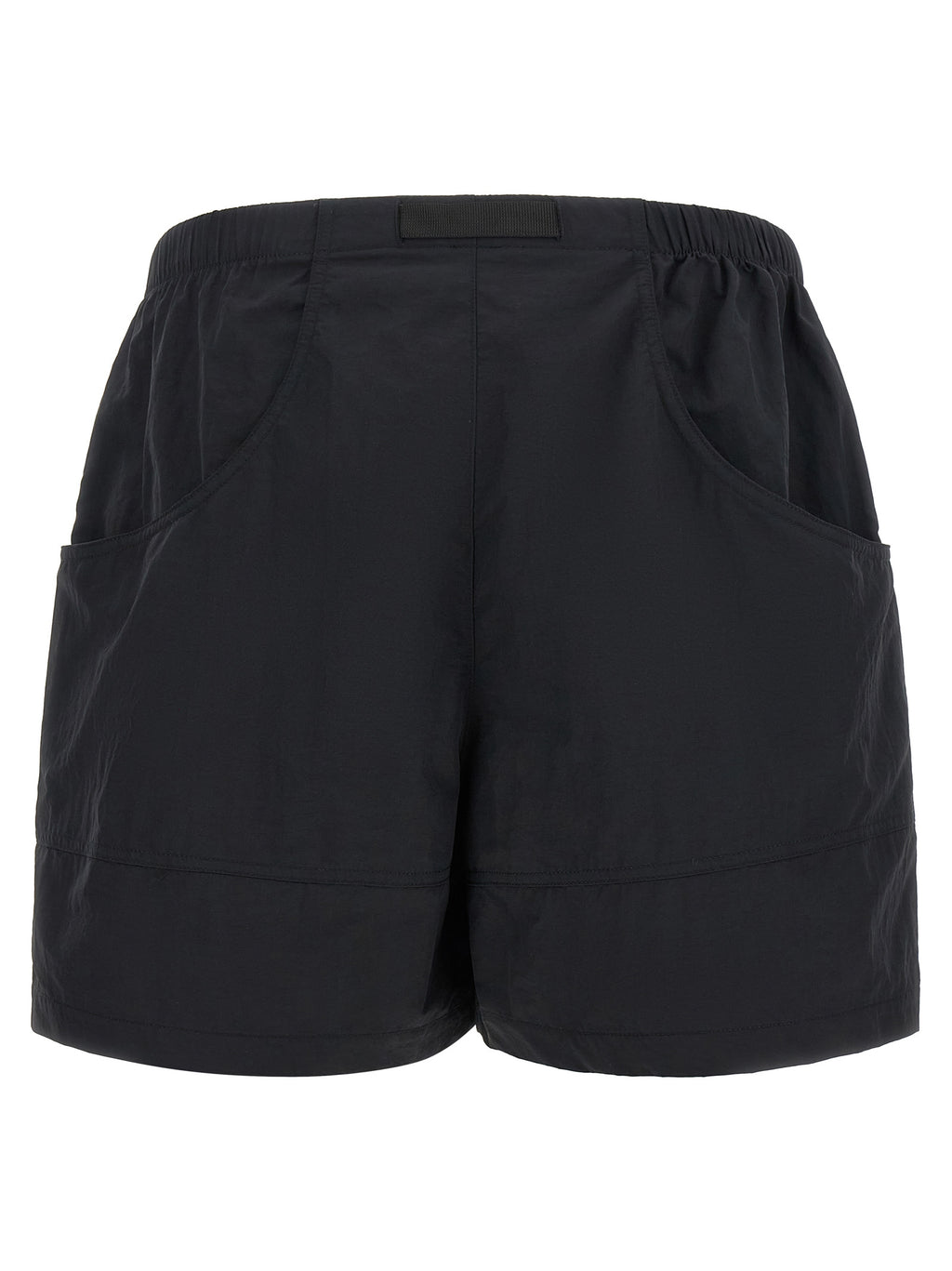 Black Nylon Bermuda Shorts