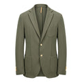 Green Cotton Men's Jacket