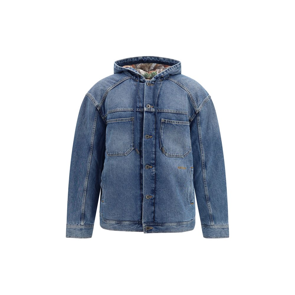Blue Cotton Denim Jacket