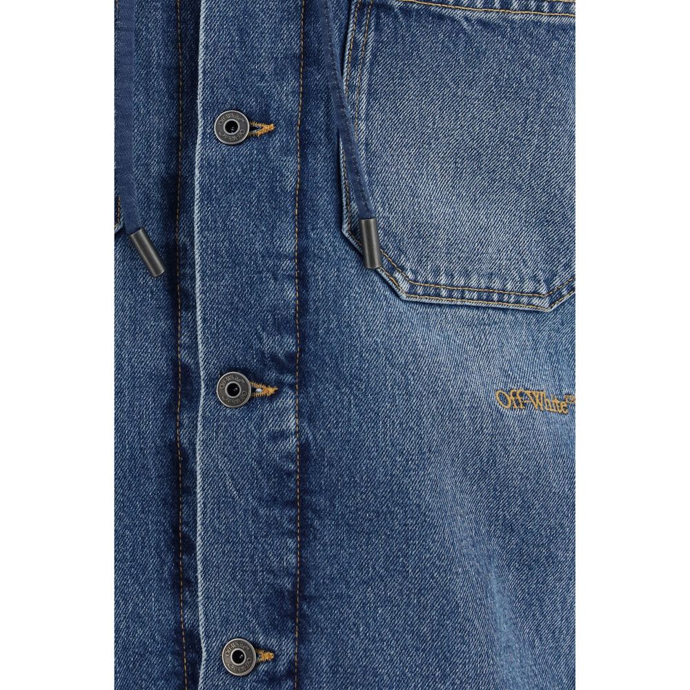 Blue Cotton Denim Jacket