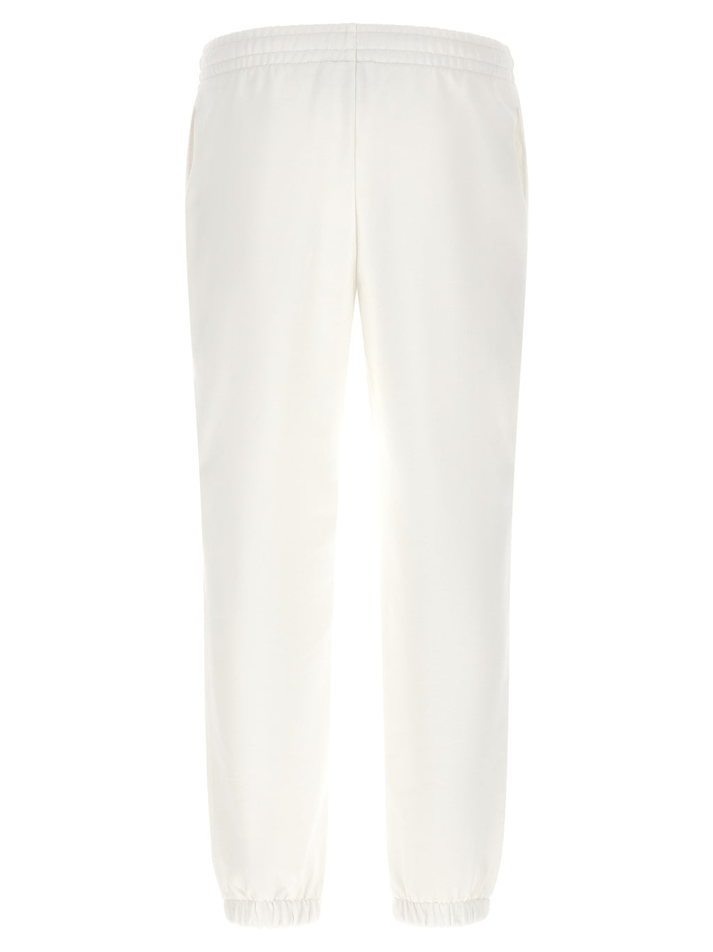 White Cotton Joggers (Workout Pants)