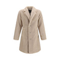 Beige Polyester Coat