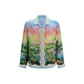 Multicolor Silk Pattern Shirt