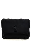 Black Polyamide Crossbody Bag