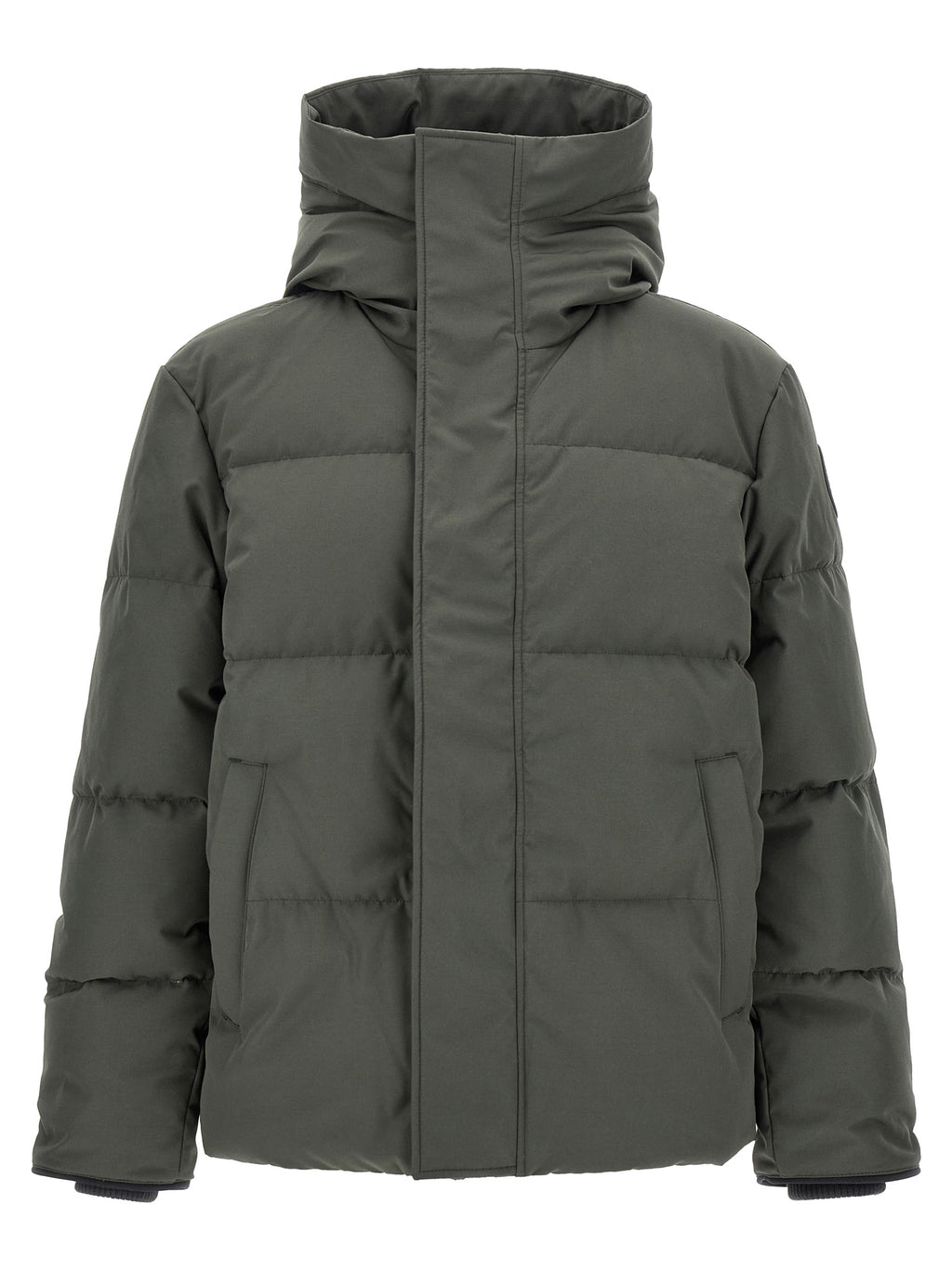 Bicolor Polyester Parka