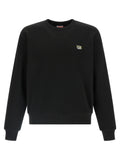 Black Cotton Sweatshirt