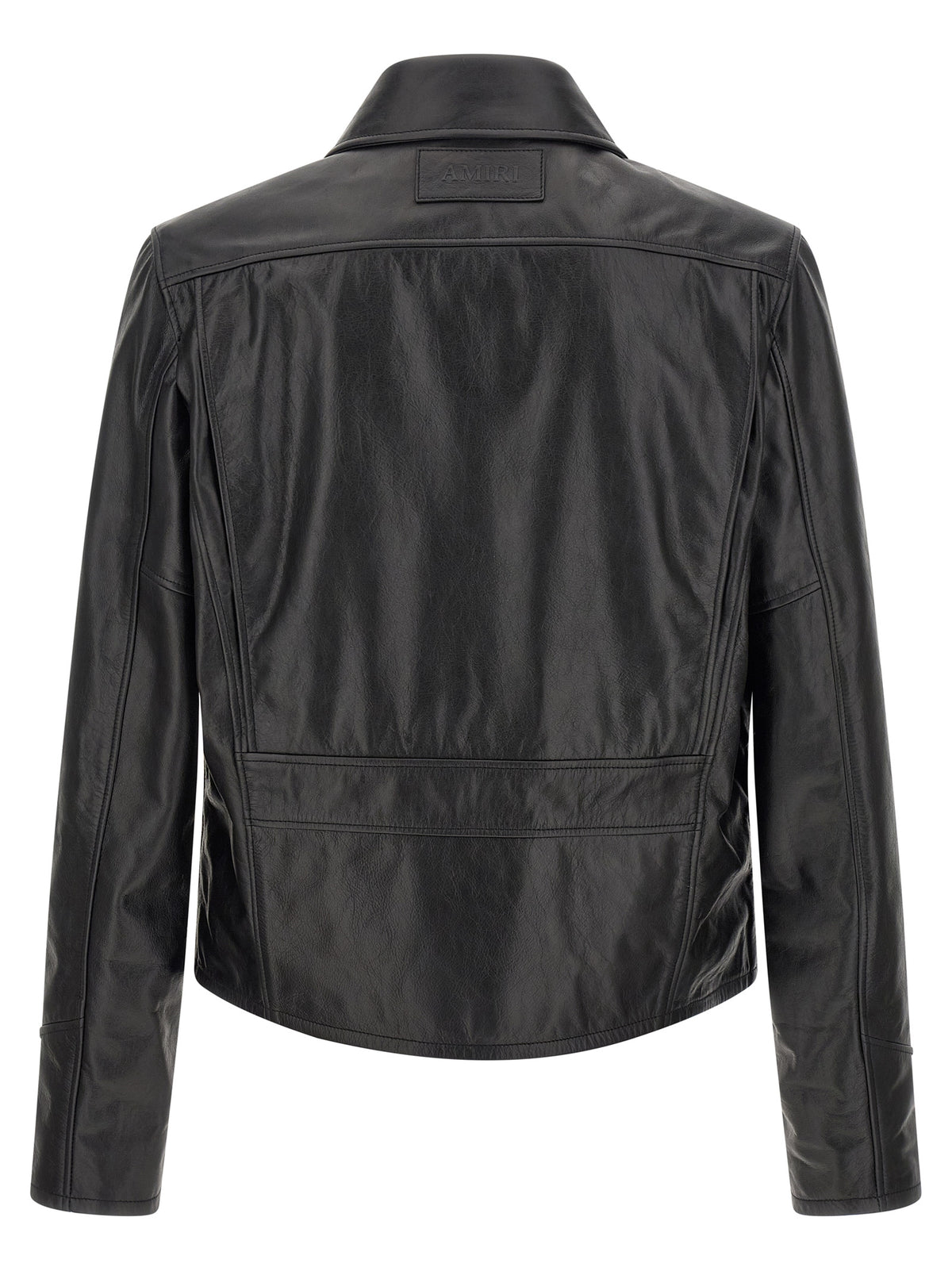 Black Calfskin Leather Jacket
