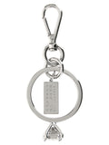 Silver Brass Keychain