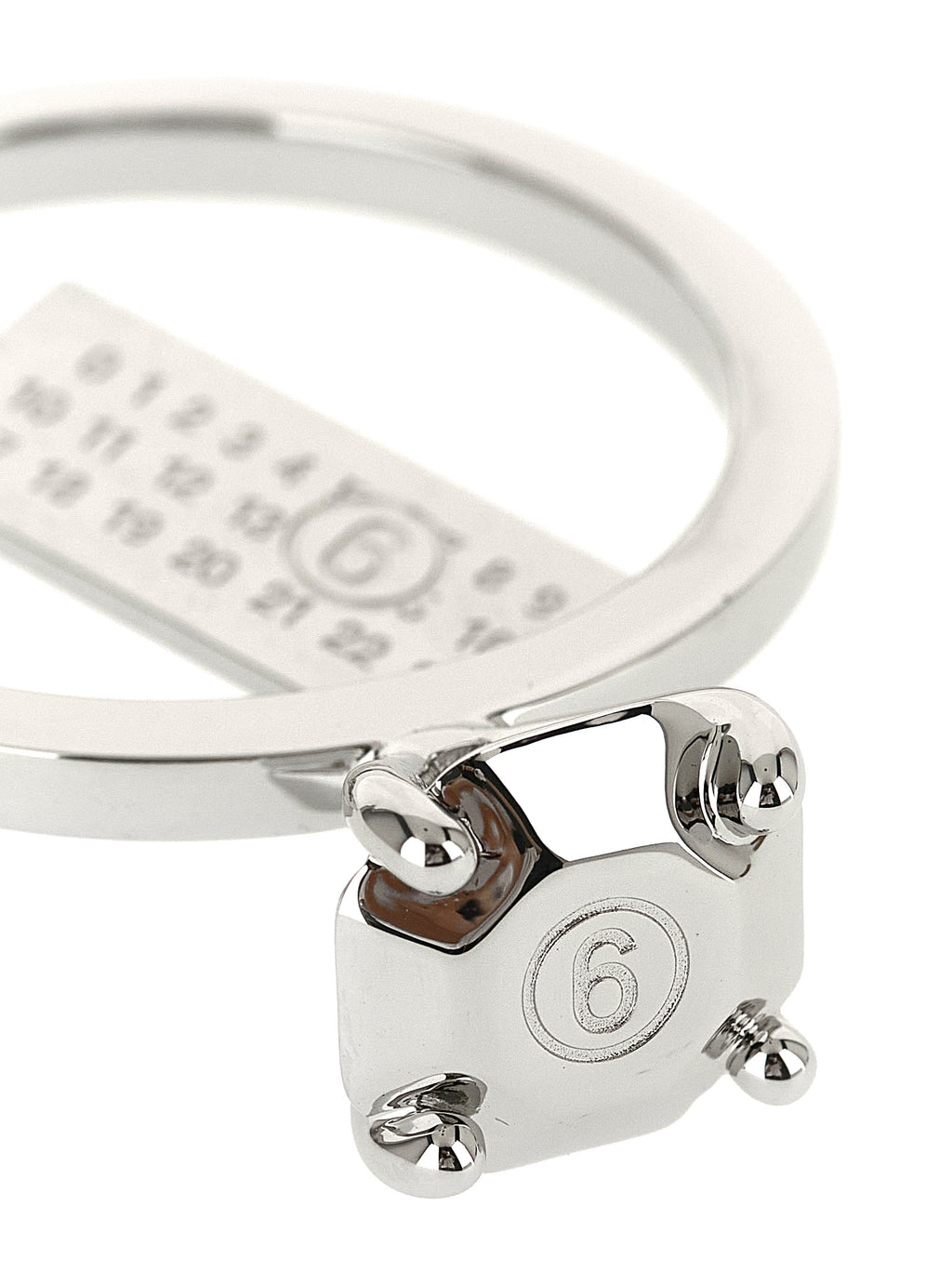 Silver Brass Keychain
