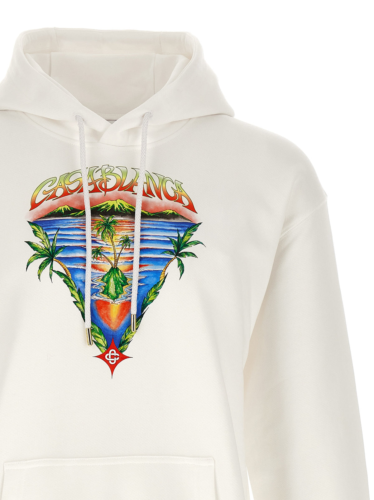 White Organic Cotton Sweatshirt