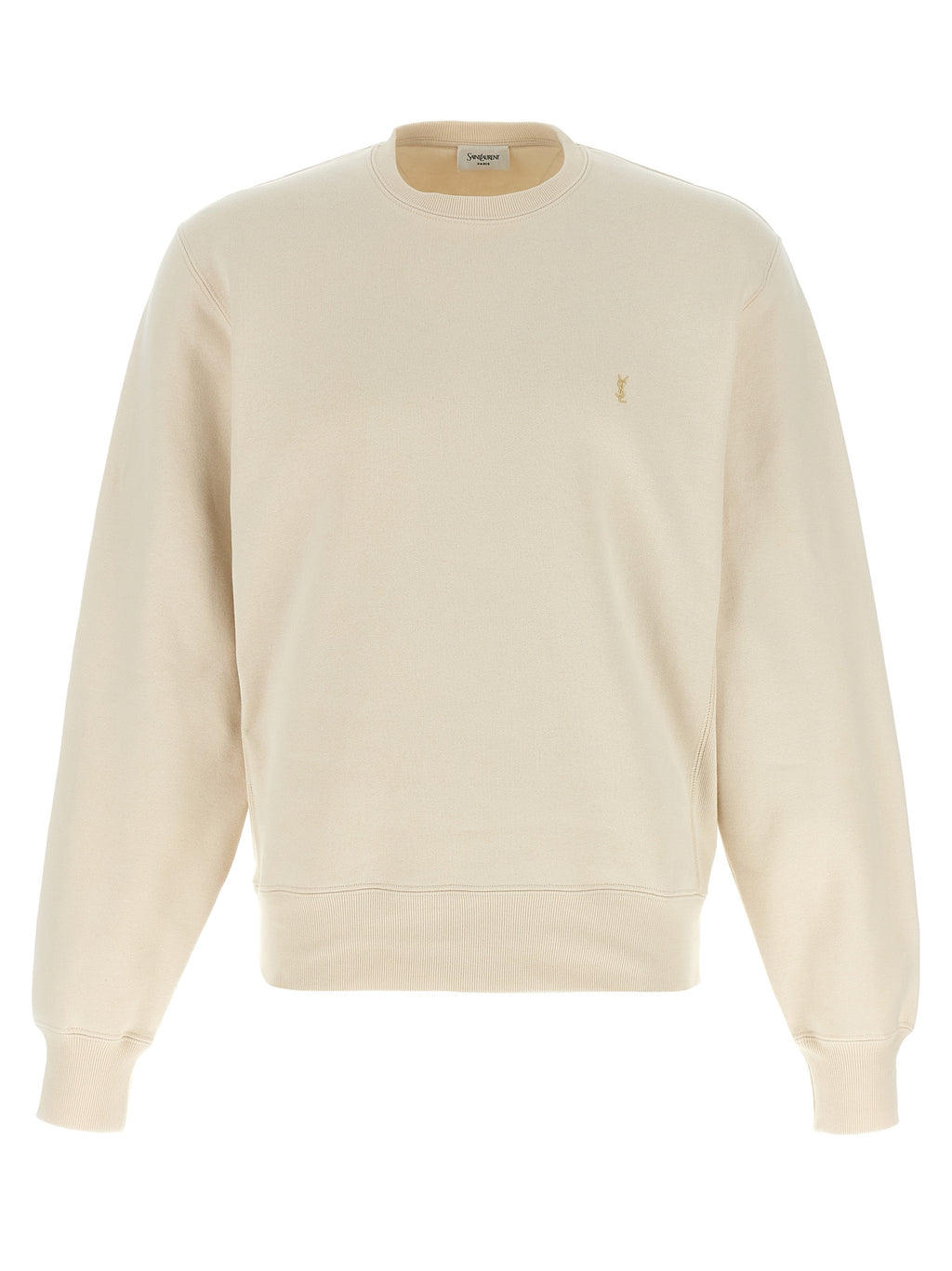 Beige Cotton Sweatshirt
