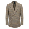 Yellow Wool Men Jacket
