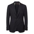 Black Polyester Men Jacket
